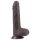 Lovetoy Sliding-Skin - dildo realístico dupla camada - 18cm - marrom