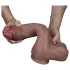 Lovetoy Nature Cock - dildo realístico duplo camada 26cm - cor pele