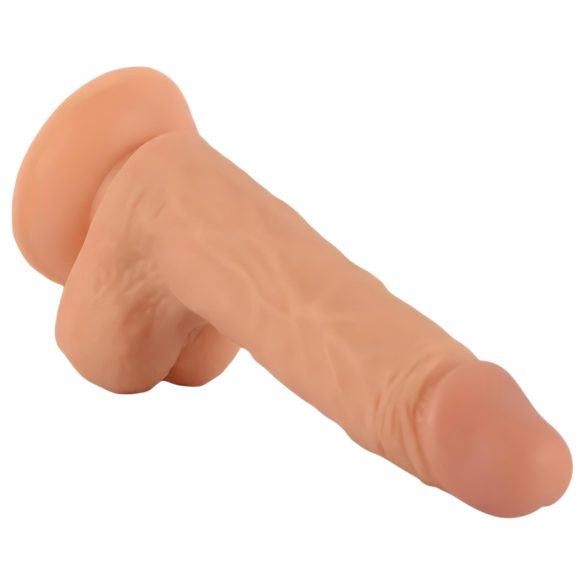 Mr. Rude - dildo realístico com ventosa - 19cm cor pele