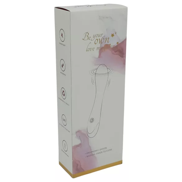 Lonely - vibrador ponto G recarregável - silicone vermelho