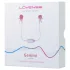 Lovense Gemini - Vibrador de mamilos com pinça controlado por app (rosa)