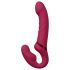 Lovense Lapis - vibrador strapless recarregável sem alça - vermelho