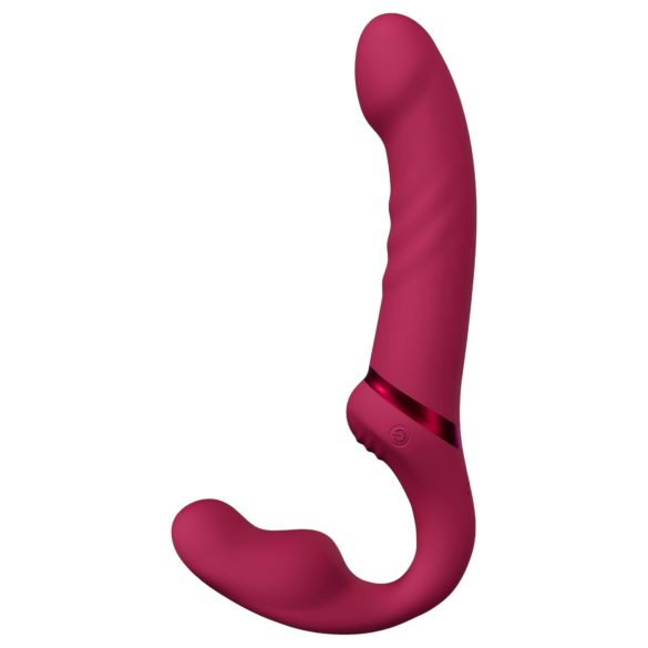 Lovense Lapis - vibrador strapless recarregável sem alça - vermelho