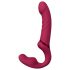 Lovense Lapis - vibrador strapless recarregável sem alça - vermelho