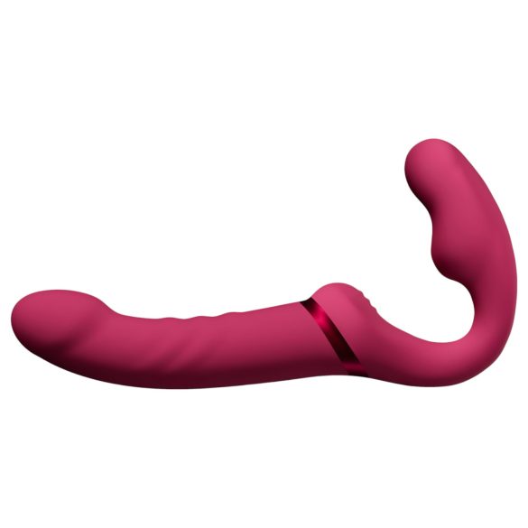 Lovense Lapis - vibrador strapless recarregável sem alça - vermelho