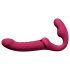 Lovense Lapis - vibrador strapless recarregável sem alça - vermelho