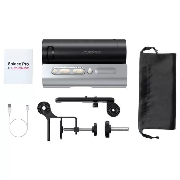 Lovense Solace Pro - masturbador masculino automático movimento vertical - preto