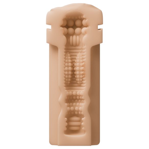 Lovense - vibrador bullet recarregável - Solace Pro - cor natural