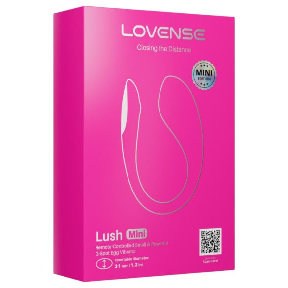 Lovense - vibro bolinha controlada por app - recarregável - rosa