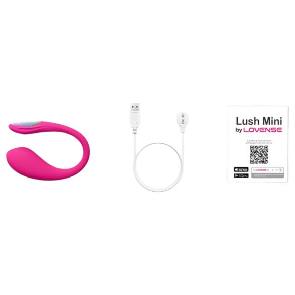 Lovense - vibro bolinha controlada por app - recarregável - rosa