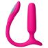 Lovense - vibrador anal com controle app - silicone rosa