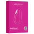 Lovense Lush Anal - Vibrador anal controlado por app, com LED - rosa