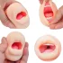 Copo Tracy's Dog - masturbador oral realista com dentes (cor de pele)
