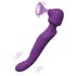 Tracy's Dog - vibrador massageador pulsatório - silicone roxo