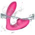 Tracy's Dog 2 - Vibrador 2 em 1 com ondas de ar (rosa)