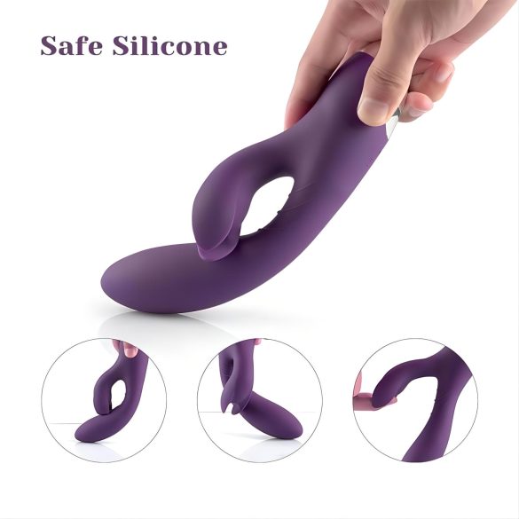 Tracy's Dog Rabbit - vibrador rabbit com estimulador clitoriano - silicone lilás