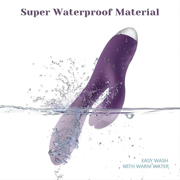 Tracy's Dog Rabbit - vibrador rabbit com estimulador clitoriano - silicone lilás