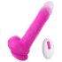 Tracy's Dog Jelivoy-Mid - vibrador realístico - 20cm - silicone rosa