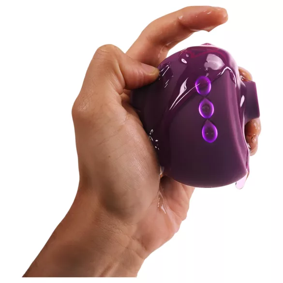 Tracy's Dog OG 3 - vibrador ponto G e sugador clitóris - silicone roxo