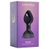 LOVISS Flower - vibrador anal com controlo remoto (roxo)