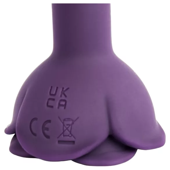 LOVISS Flower - vibrador anal com controlo remoto (roxo)