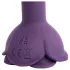 LOVISS Flower - vibrador anal com controlo remoto (roxo)