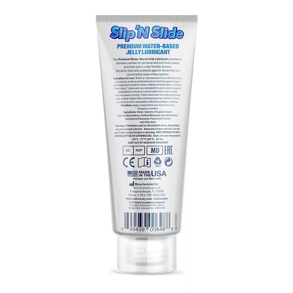 Swiss Navy Slip'N Slide - lubrificante à base de água - 59ml