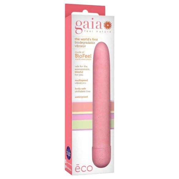 Gaia Eco L - vibrador bullet ecológico - grande - rosa