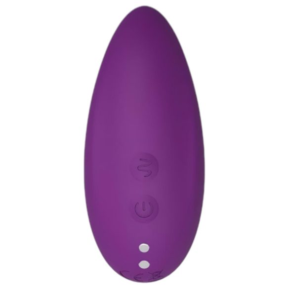 Vibeconnect - vibrador clitóris recarregável à prova d'água roxo
