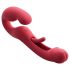 Honey Play Box Harmony Duo - vibrador de língua com cinta inteligente - vermelho