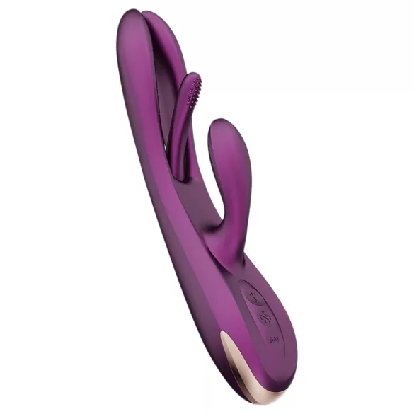Honey Play Box Terri - vibrador língua e clitóris - silicone roxo