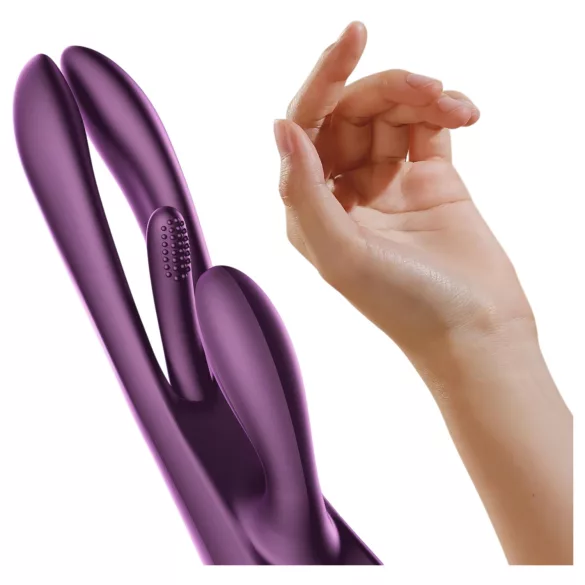 Honey Play Box Terri - vibrador língua e clitóris - silicone roxo