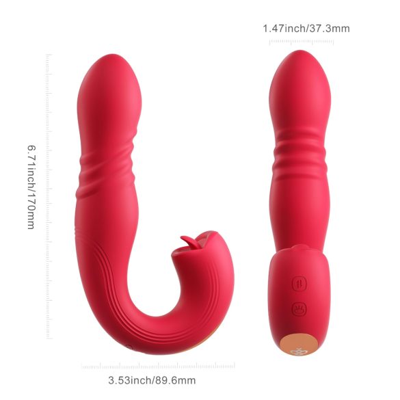 Honey Play Box Joi Thrust 2 - vibrador sugador e penetrador inteligente
