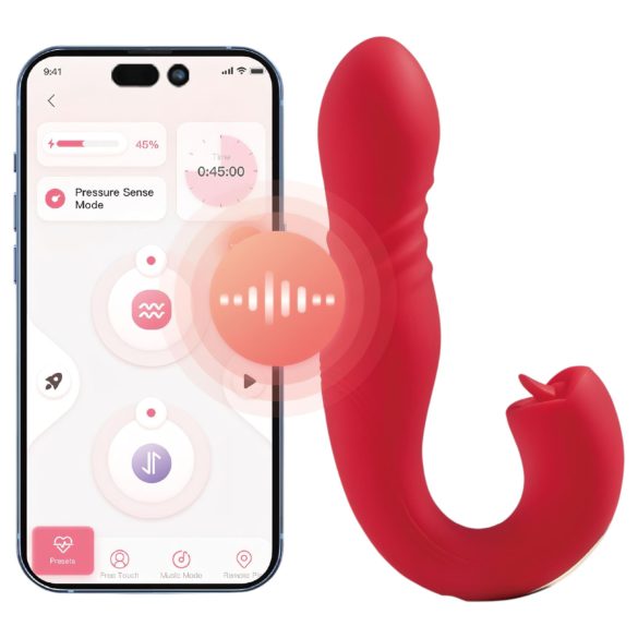 Honey Play Box Joi Thrust 2 - vibrador sugador e penetrador inteligente