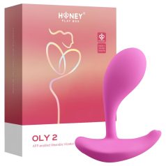   Honey Play Box Oly 2 - vibrador ponto G e clitóris inteligente - silicone rosa