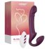 Honey Play Box Bliss - vibrador com cinto com pérolas giratórias - roxo