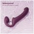 Honey Play Box Bliss - vibrador com cinto com pérolas giratórias - roxo