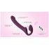 Honey Play Box Bliss - vibrador com cinto com pérolas giratórias - roxo