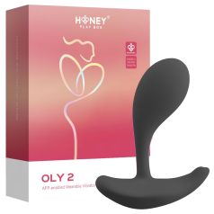   Honey Play Box Oly 2 - vibrador dupla estimulação ponto G e clitóris - preto