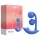 Honey Play Box Melody - vibrador 2 em 1 com contas inteligente - silicone azul