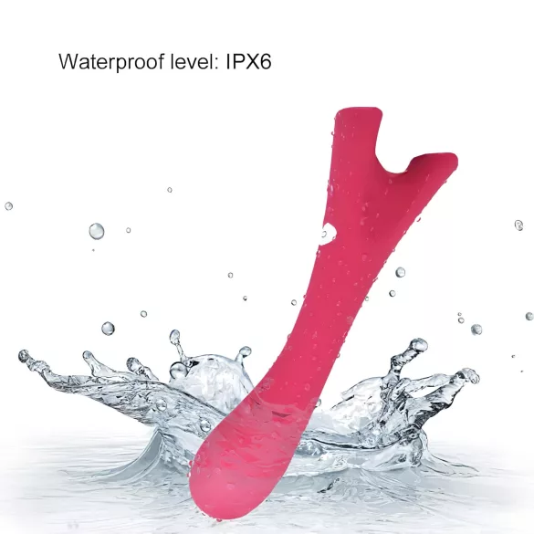 Cotoxo Eiffel Finger - vibrador ponto G recarregável - silicone vermelho