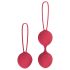 Cotoxo Cherry - conjunto de 2 bolas tailandesas - vermelho