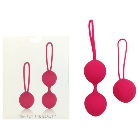 Cotoxo Cherry - conjunto de 2 bolas tailandesas - vermelho