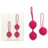Cotoxo Cherry - conjunto de 2 bolas tailandesas - vermelho
