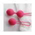 Cotoxo Cherry - conjunto de 2 bolas tailandesas - vermelho
