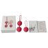 Cotoxo Cherry - conjunto de 2 bolas tailandesas - vermelho
