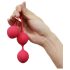 Cotoxo Cherry - conjunto de 2 bolas tailandesas - vermelho
