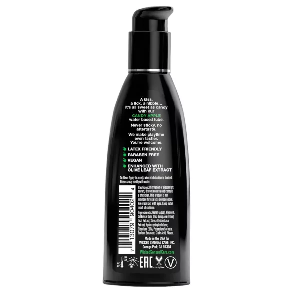 Wicked - lubrificante à base de água - maçã caramelizada - 60ml