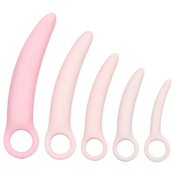 CalExotics Inspire - kit dilatador vaginal saúde íntima - silicone rosa