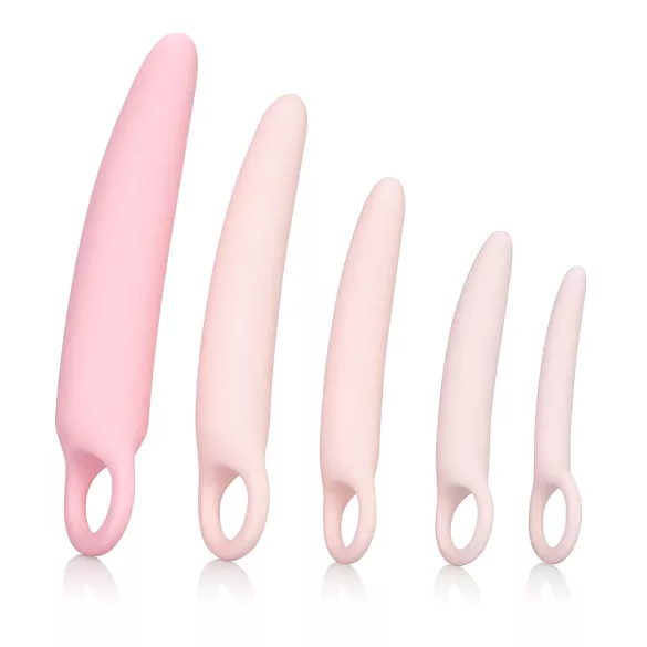 CalExotics Inspire - kit dilatador vaginal saúde íntima - silicone rosa